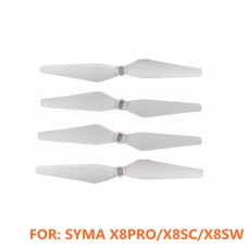 Syma X8PRO X8SC  X8SW   White  Propellers Rc Quadcopter Blade Accessory Rc Drone Spare Parts Helicopter Screws BestSelling