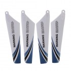 Syma 4pcs spare blades for helicopter rotor rc S107, Blue BestSelling