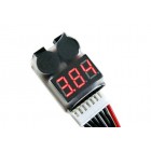 Syma X8 PRO battery Voltage, 1 8S 2in1 Lipo/Li ion/LiMn/Li Fe Battery Voltage Tester Low Voltage Buzzer BB Alarm Accessories BestSelling