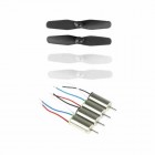 Syma 4pcs Engines motor + 4pcs Propeller Blade for Syma X12 X12s mini Remote Control Quadcopter Spare Parts BestSelling