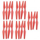 Syma 20PCS Helicopter Propeller for SYMA X8SW X8SC X8 PRO X8SG Remote Helicopter Aircraft Parts Red Paddle Propeller Accessories BestSelling