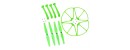 Syma X8C Spare Parts Set Plastic Propeller Landing Gear Propeller Protectors for Syma X8 X8C X8W RC Quadcopter BestSelling