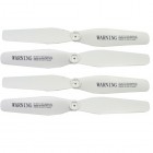 Syma 4Pcs SYMA X5UC X5UW Main Blades Propellers Spare Part Syma Drone White Color Set BestSelling