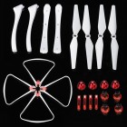 Syma Camera Drones Accessories Set for Syma X8SC X8SW Parts Blade Protective Gear Foot Stand Blade Cover Locks Propellers Kit BestSelling