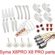 Syma X8PRO X8 Pro RC Drone Original Spare Motor Engine Base Propellers Landing Gear Tripod Protective Frame Fixed Kits Part BestSelling