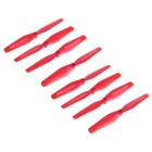 Syma New 4 Pairs SYMA X5HC X5HW RC Drone Spare Parts Propeller Main Blades Red Version BestSelling