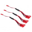 Syma 3Pcs/Lot RC Drone JST Plug 1 to 5 Battery Charging Cable Helicopter Spare Parts WLtoys V959 V222 for Syma X1 3.7V Li Po Battery BestSelling