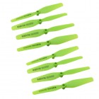 Syma X5HC X5HW RC Spare Drone Parts 4 Pairs Propeller Main Blades Green Version BestSelling