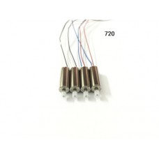 Syma 4PCS as showing SYMA 720 X5C X5 Motor 2pcs Engine A and 2pcs Engine B RC Quadcopter Spear Parts Accessories100% only BestSelling