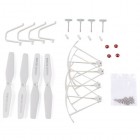 Syma Spare Part Kit for syma X5U X5UC X5UW Drone Rc videos Quadcopter blade Protecting frame Lading Gear Blade Cover (Small kit) BestSelling
