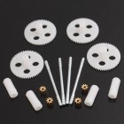 Syma High quality Motor Gear Main Gears Set for miniature RC Quadcopter Drone Syma X5 X5C X5SC Parts Gearset Gear BestSelling