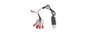 Syma USB Charging Cable 5 in 1 Conversion Line For SYMA X5 X15 X21 Drone Charger Y97 BestSelling