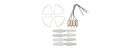 Syma X23 X23W Quadcopter spare part UAV propeller / protective cover / motor BestSelling