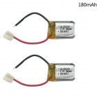 Syma 2PCS 3.7V 180mAh Lipo battery For Syma S107G S109G S111G Remote Control Airplane beauty six axis aircraft X900 X901 3.7V battery BestSelling