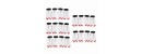 Syma 20PCS/ 5 Sets Propeller for SYMA W1 W1PRO RC Quadcopter Spare Parts accessories Blades set BestSelling
