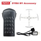 Syma 7.6V 1300mah lithium battery / USB charging cable / protective cover for SYMA W1 brushless remote control drone accessories BestSelling