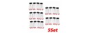Syma 5 Set/ 20 PCS W1PRO Propeller Rotor Blade Spare Part for SYMA W1PRO four axis Aircraft Brushless Drone Propeller CW CCW Blade Accessory BestSelling