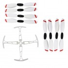 Syma RC Drone W1PRO Propeller Props Protection Guard Cover Spare Part Set for SYMA W1PRO RC Quadcopter Main Blade Protective Frame BestSelling