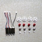 Syma 4pcs Syma X54HW X54HC Quadcopter rc Drone spare parts engines motor Gear blades Cover set BestSelling