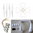 Syma X8SW X8SC X8PRO X8 pro RC Drone Quadcopter Spare Parts Motor Blades Upgrade Landing Gear propeller Protective Cover BestSelling