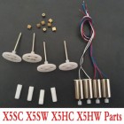Syma Drone Quadcopter Spare Parts 4pcs Motors and 4pcs Gears For X5SW X5SC X5HC High Quality Components BestSelling