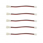 Syma 5pcs Lipo Battery Charging Connector Lines for DIY FPV E010 JJRC H36 Tiny Whoop Inductrix Mini RC Drone PH2.0 Plug BestSelling