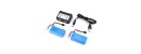 Syma 2pcs 7.4V 1500mAh SM Plug Rechargeable Li ion Battery with 2 in 1Charger for RC Boat Skytech H100 Syma Q1 Toy Parts RC Battery BestSelling