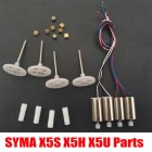 Syma X5SC X5SW RC Drone X5HC X5HW Engine Motor And Gear Metal OR Plastic Gear Replacement Spare Parts For X5UC X5UW BestSelling