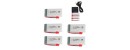 Syma 3.7V 1200mAh 903052 lipo battery for Syma X5HC X5HW X5UW X5UC RC Quadcopter Spare Parts 903052 3.7V drone battery Charger set BestSelling