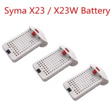 Syma 3PCS 3.7V 500mAh Lithium Battery for SYMA X23 X23W Aircraft Parts Drone Spare Parts lipo 3.7v 500mAh BestSelling