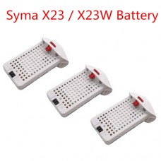 Syma 3PCS 3.7V 500mAh Lithium Battery for SYMA X23 X23W Aircraft Parts Drone Spare Parts lipo 3.7v 500mAh BestSelling Syma 3PCS 3.7V 500mAh Lithium Battery for SYMA X23 X23W Aircraft Parts Drone Spare Parts lipo 3.7v 500mAh BestSelling