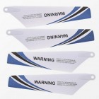 Syma 40pcs=20A+20B Blue Main Blades Propellers Props Syma S107 S107G For R/C Mini Helicopter Rc Spare Parts BestSelling