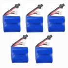 Syma 5PCS 7.4V 600mah high rate lithium battery for Syma Q2 Q3 Skytech H100 H102 H106 battery parts BestSelling