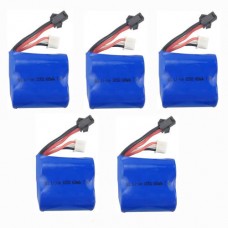 Syma 5PCS 7.4V 600mah high rate lithium battery for Syma Q2 Q3 Skytech H100 H102 H106 battery parts BestSelling