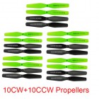 Syma 20PCS Propellers For Syma X54HC X54HW RC Quadcopter Drone Spare Parts CW CCW propeller Blades BestSelling