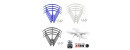 SYMA 12PCS Protecive Frame Blade Propeller Guard Spare Part Kit for X5 X5C X5SC X5SW RC Drone Spare Part Accessory BestSelling