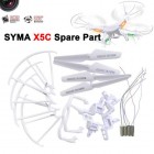 SYMA X5 X5C Propeller Props Protective Frame Landing Gear Motor Engine Motor Frame Spare Part Kit RC Drone Quadcopter Accessory BestSelling