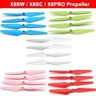 SYMA 20PCS(5Sets) Color Blade Propeller Spare Part for X8SW X8SC X8PRO RC Drone Airplane Wing Maple Leaf Accessory BestSelling