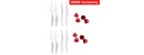 SYMA 8PCS Propeller & 8PCS Blade Cover Spare Part Kit for X8SW X8SC X8SG X8PRO RC GPS Drone Accessory BestSelling