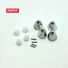 SYMA 4pcs Spindle Sleeve + 4pcs Blade cover + 4pcs Iron Needles shaft For Spare Parts X8 X8C X8W X8G X8HC X8HW Quadcopter Drone BestSelling