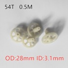 Syma Free Shipping 4pcs X8 X8C X8W X8G RC Helicopters parts Accessories Main Gear 54T RC Helicopters RC Ariplane parts BestSelling