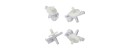SYMA 4PCS X15 X15C X15W RC Drone Quadcopter Part Accessory Motor Base Cover Spare Parts BestSelling