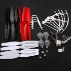 Syma Drone X5U X5UC X5UW RC Quadcopter Spare Parts motors engines propeller landing skid guard propellers protection BestSelling