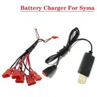 SYMA 3.7v Battery Charger For X5HW X5A-1 X5HC X5UW X5UC X21 X21W X26 RC Quadcopter Spare Parts Accessories USB Connectors Wiring BestSelling