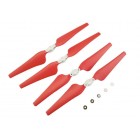 Syma X8C X8G X8HW X8HG Four Axis Quadcopter Propeller Accessory Drone Folding Blades Red BestSelling