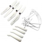SYMA RC Drone X25Pro Propeller Props Protective Guard Landing Skid Spare Part Set for RC Drone X25Pro X25 Pro Drone Accessory BestSelling