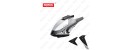 Syma F4 01C Head Cover Black + Tail decoration Black