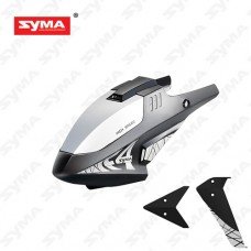 Syma F4 01C Head Cover Black + Tail decoration Black