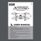 Syma X20W Manuals