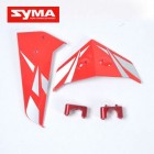 Syma S033G 12 Tail decorate blades Red